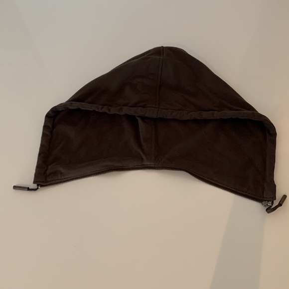 Cole Haan genuine leather jacket with detachable cotton jersey hood. ✨LIKE NEW✨ - Picture 15 of 15